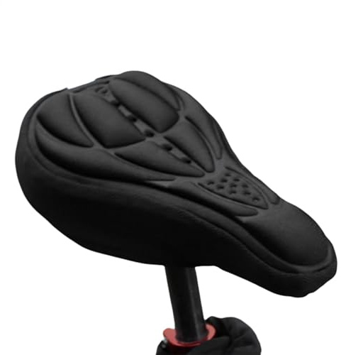 Fahrrad Sitzkissen | Gel Sattelbezug Fahrrad | Silikon Gel Und Memoryschaum Gepolsterter Fahrradsattelbezug | Extra Weicher Bequeme Fahrrad Sattelbezug Für Pelöton | Sattelschutz Für Fahrradsitz