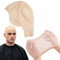 SDXCJY Premium-Latex-Kappen-Set mit 2 elastischen Netz-Perückeneinsätzen, realistische Hautfarbe, Glatzkopfbedeckung, ideal für Cosplay, Halloween, Theater-Make-up und Kostümpartys, Hautfarbe, One