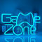 A Dan Game Zone Neon Segno,Game Neon Segno per Gamer Room Decor,Gaming Signs per Teen Boys Room Decor con USB Alimentato per Game Room,Camera da letto,Segni Led Regali