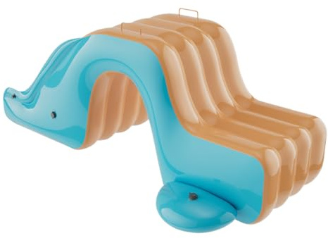 Scivoli d'acqua Gonfiabili | Scivolo d'acqua Soffiabile per Ragazzi - Scivolo divertente e divertente per Spiaggia Giardino Esterno