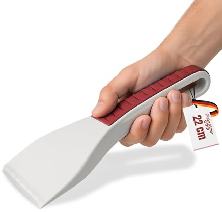 Eiskratzer Auto mit ergonomischem Griff - robuste Zacken für hartes EIS | ergonomischer Griff, Kratzkante, Winter, Scheibe, Auto, Frost, mühelos, langlebig, robust, Winterzubehör