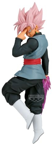 Banpresto Actionfigur Goku Black - Super Saiyan Rosé (Vs Goku) Dragon Ball Super - Match Makers 23 cm - PZ71354P Mehrfarbig - Sammelfigur - Ideal für Anime-Fans