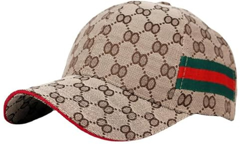 JIIENO Baseball-Mütze Mode Trend Baseball-Mütze für Männer und Frauen Khaki in Einer Größe (einstellbar)