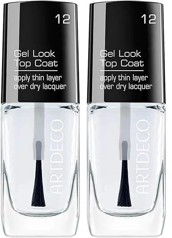 ARTDECO Color & Care Nail Lacquer - Weiß- und Transparenttöne - Pflegender, intensiver Nagellack (Packung mit 2)