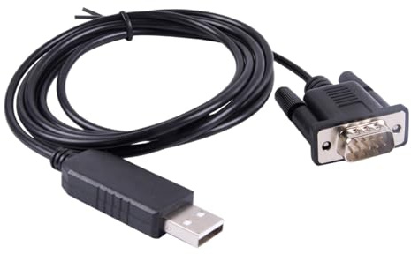 WUUXLIZMX USB to Serial Converter USB-zu-RS232-DB9-Programmierkabel for APC UPS 940 0024c SUA-1000ICH SUA-1500ICH Kommunikations-Seriellkonverter-Adapterkabel