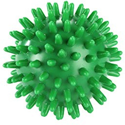 Trendy Sport Unisex Therapie-Massage-Spikyball, Durchmesser 7 cm, Farbe: Grün, Einheitsgröße