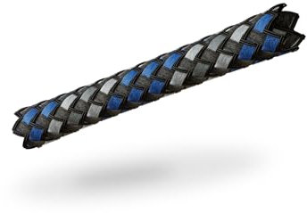 VIABLUE Sleeves * Geflechtschlauch * Blue/BLAU * Größe SMALL für Kabel-Ø von 2 bis 6 mm * Meterware * Gewebeschlauch/Kabelschutzhülle/Kabelschlauch * per m