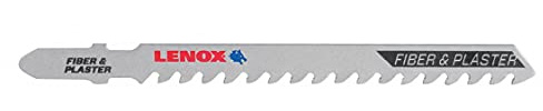 LENOX Tools 1991617 T-Shank Carbide Tipped Jig Saw Blade, 4 x 5/16 6 TPI, 1 Pack