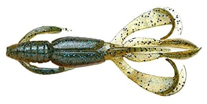 Keitech Crazy Flapper 2,8 3,6 Gummifisch Gummiköder Creature Bait Farbe 403 - Green Weenie Blue, Größe 4,4 (ca. 11 cm)