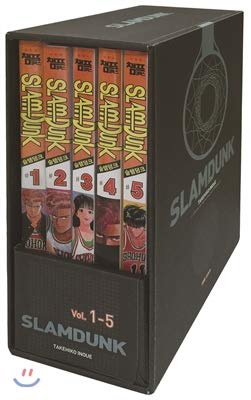 Slam Dunk Original Edition 1-5 Box Set (Korean Edition)