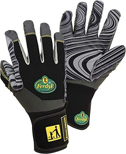 Arbeitshandschuh FerdyF Schock-Absorber Mechanics-Handschuh - lange Stulpe Gr. XXL
