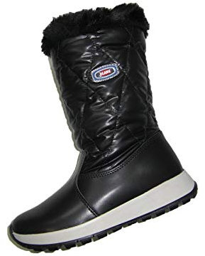 OLANG Donna/Ragazza Stivale Neve Imbottito Articolo Roxi.Tex Colore 81 Nero Taglia 37