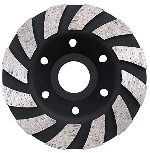 Flintronic - Disco de diamante, diamante para moler hormigón, 100 x 22,2 mm, muela de diamante universal para lijar hormigón, piedra, granito solado, albañilería, uso universal