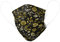 Vispronet® bunte Gesichtsmaske ✓ versch. Ausführungen ✓ Mehrweg ✓ aus Deutschland ✓ Baumwolle (Blumen schwarz gold)