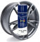 For BMW Ferric Grey Metallic A80 Alloy Wheel Aerosol Spray Paint Chip Curb Scratch Repair Kit (Aerosol Spray Paint + Lacquer)