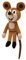 Zdeněk Miler Plüschtier Kuscheltier 14 cm Original Der Kleine Maulwurf Maus, Braun Stofftier Schmusetier für Kinder Baby Jungen Mädchen