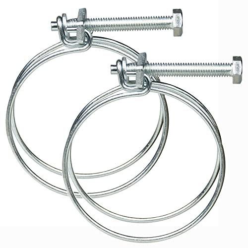 2x Drahtschlauchschellen W1 22-26 mm Drahtschellen Schlauchklemmen Spiralschlauch Luftschlaucht