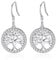 Jrêveinfini Lebensbaum Ohrringe Damen Silber 925 Hängend, Tropfen Ohrringe Hängend Silber Damen 925, Modeschmuck Ohrringe Damen, Geschenke für Frauen Mama Zum Muttertag