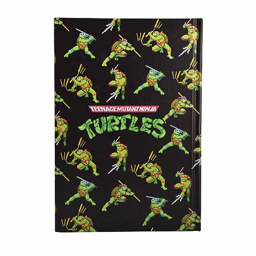 Thumbs up Ninja Turtles DIN A5 Notizbuch, 120 Seiten, Liniertes Papier, Offizielles Merch, Ideales Geschenk für TMNT Fans