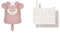LÄSSIG Kleiner Kinderrucksack für Kita Kindertasche Krippenrucksack mit Brustgurt & Wiederverwendbare Nasstasche 2 Stück/Wet Bag Tiny Farmer Flowers/Goose