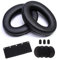 Voarmaks Refresher Kit Ohrpolster Mic Muff Windschutzscheibe Reine Wolle Stirnband Kissenbezug Kompatibel mit Bose A30 Aviation Headset Kopfhörer (Schwarz Refresher Kit)