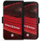DeinDesign Flip Case kompatibel mit Apple iPhone 8 Handyhülle aus Kunst Leder schwarz Klapphülle FCB Stadion FC Bayern München