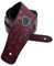 75x7x1,2 cm/29,5x2,8x0,5 po Sangle de Guitare, Sangle pour Guitare Acoustique/électrique Bandoulière Guitare Universelle pour Tous Types Guitare, Ukulélé, Mandoline, Basse, Banjo (Rouge)