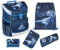 Jungen Schulranzen 1. Klasse · Scooli Campus Fit Schultasche · ergonomisch & leicht · Schulranzen Set für Jungs und Mädchen (5-teiliges Set mit Federmappe, Jurassic World Dinosaurier Dunkelblau)