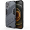 Knoowcase for iPhone 11 Case with Kickstand Military Grade Shockproof Hard PC Shell Soft TPU Bumper Case Heavy Duty Protective Phone Case for iPhone 11, Gray