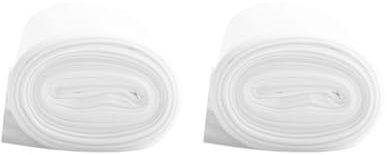 Juego de 2 bolsas de tubo de aire acondicionado, guía de viento, transporte extendido de aire frío, 9 m, transparente