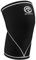 Rehband V-Kniebandage für Kraftsport 7mm aus SBR/Neopren, wettkampfgeeignet Powerlifting Bandage, Knee Sleeves Gym, Crossfit, Fitness & Gewichtheben, Farbe:Schwarz, Größe:L