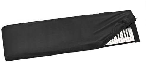 Musiin Deluxe Keyboard Dust Cover - Compatible with Roland FA-08 JUNO-DS88 Keyboard Specialized Black Dust Cover,Essential Accessory to Protect Your Keyboard Piano