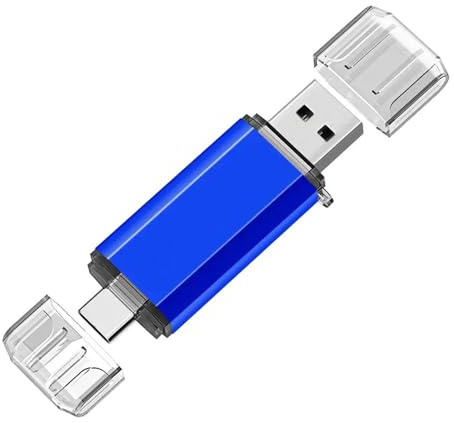 Yaxiny USB C Memory Stick, USB C Flash Drive 32GB USB Stick High Speed USB 3.0 Drive Type C Dual OTG Pen Drive for TV, Car, Smartphones, PC, Laptop, Chromebook, MacBook Pro