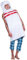 HiyyFloy Bowling-pin-kostüm Für Erwachsene, Lustige Bowling-kostüme, Halloween, Cosplay, Overall-Outfits, Kostüm Für Sportveranstaltungen