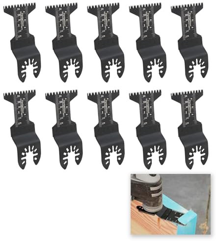 Lames de scie multi-outils oscillantes larges et grossières compatibles avec les lames de scie à bois