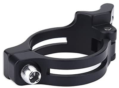 Front Derailleur Clamp,2 Sizes 31.8mm 34.9mm Front Derailleur Clamp Adapter Clip Cycling Accessory for Road or Mountain (34.9mm)