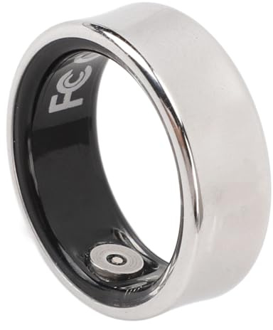 Smart Ring Fitness-Tracker, IP68 Wasserdichter Sport-Überwachungsring, Multifunktionaler Gesundheits-Schlaf-Herzfrequenz-Blutsauerstoff-Blutdruck-Tracker für Männer und Frauen (#7)