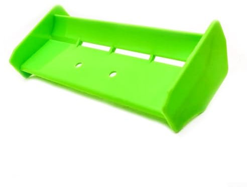 Aerodynamisches Upgrade Heckspoiler Heckflügel für Nitro & Electric Powered RC Cars Modelle (Grün)