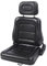 RASTKY Siège de Chariot élévateur Universel avec Appui-tête Réglable, Siège Ergonomique en Cuir PVC pour Chargeuse, Chariot Télescopique, Rétrocaveuse, Chariot élévateur, Tracteur et