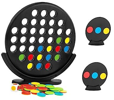 1 Satz Interaktives Brettspielset für Strategische und Kartenmatch Action für Eltern Junge Mädchen Interaktion Fördert Logisches und Farbenwahrnehmung für Familientreffen und