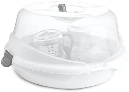Munchkin Esterilizador de microondas de guardia de vapor