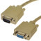 SVGA Cable HD15 Extensión Cable Masculino a Femenino 20 m Beige [20 metros/20m]