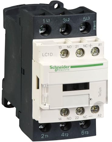 Schneider Electric TeSys D Leistungsschütz / 24 V dc Spule, 3 -polig 1 Öffner + 1 Schließer / 25 A, Umkehrend