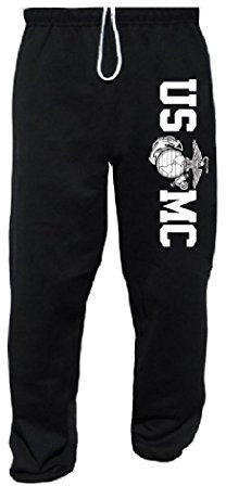 Lucky Ride USMC Marines Sweatpants US Marine Bekleidung Sweatpants, Usmc Globe Center, Groß
