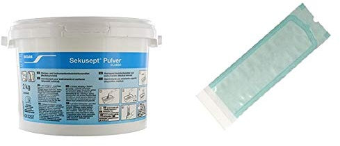 Sekusept Pulver Sterilant Desinfektionsmittel für handlungsinstrumentariums Arzt, Kosmetikerin, Zahnarzt, Tierarzt + Briefumschläge selbstklebend-90 x 250