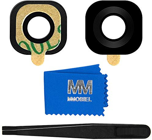 MMOBIEL Back Rück Kamera Glas Linse Ersatz Kompatibel mit Samsung Galaxy Xcover 4-5 inch - 2017 - Hinten Rückseite Camera Scheibe - Inkl. Kleber, Pinzette und Tuch
