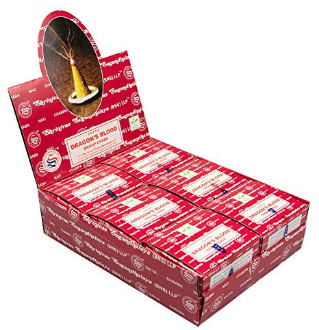 Satya Wierook Kegel Dragon's Blood (12 pakjes)