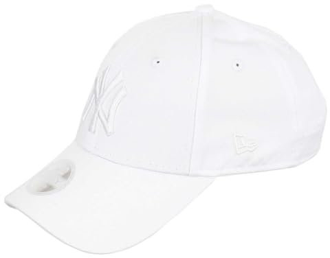New Era New York Yankees MLB Cap 9Forty Damen verstellbar Weiss - One-Size