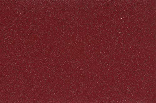 The Metal House Altro ContraX Various Camper Van Sparkle Vinyl - Anti Slip Safety Flooring - Transporter Lino (Blood Red, 2m x 2m)