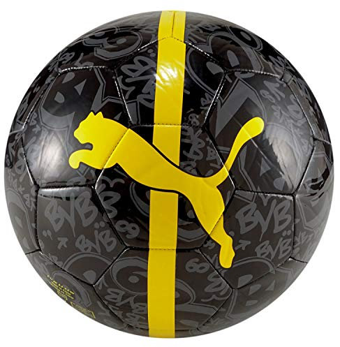 Puma Borussia Dortmund Fussball BVB ftblCore Fan Ball 083382 Puma Black-Cyber Yellow 4